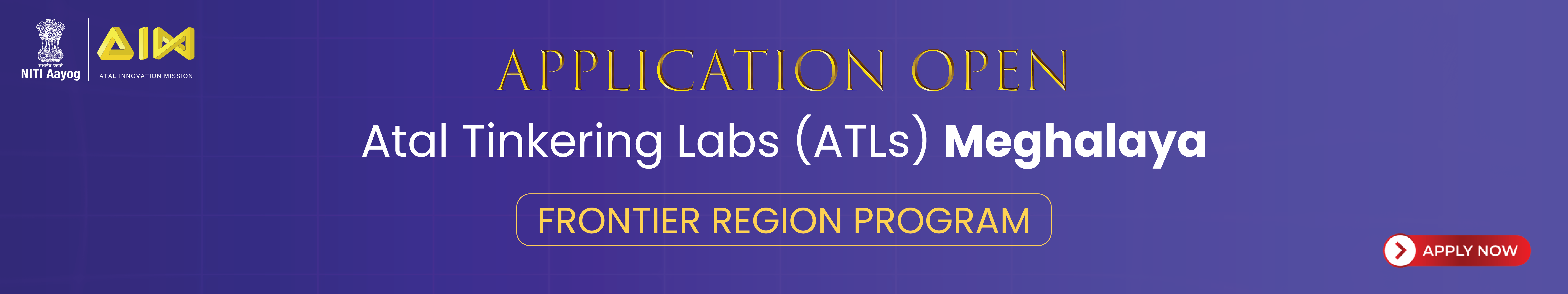 Meghalaya ATL Applications